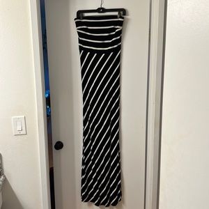 Strapless INC maxi dress